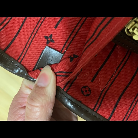 Neverfull MM Damier Ebene Authentic Louis Vuitton - Picture 9 of 15